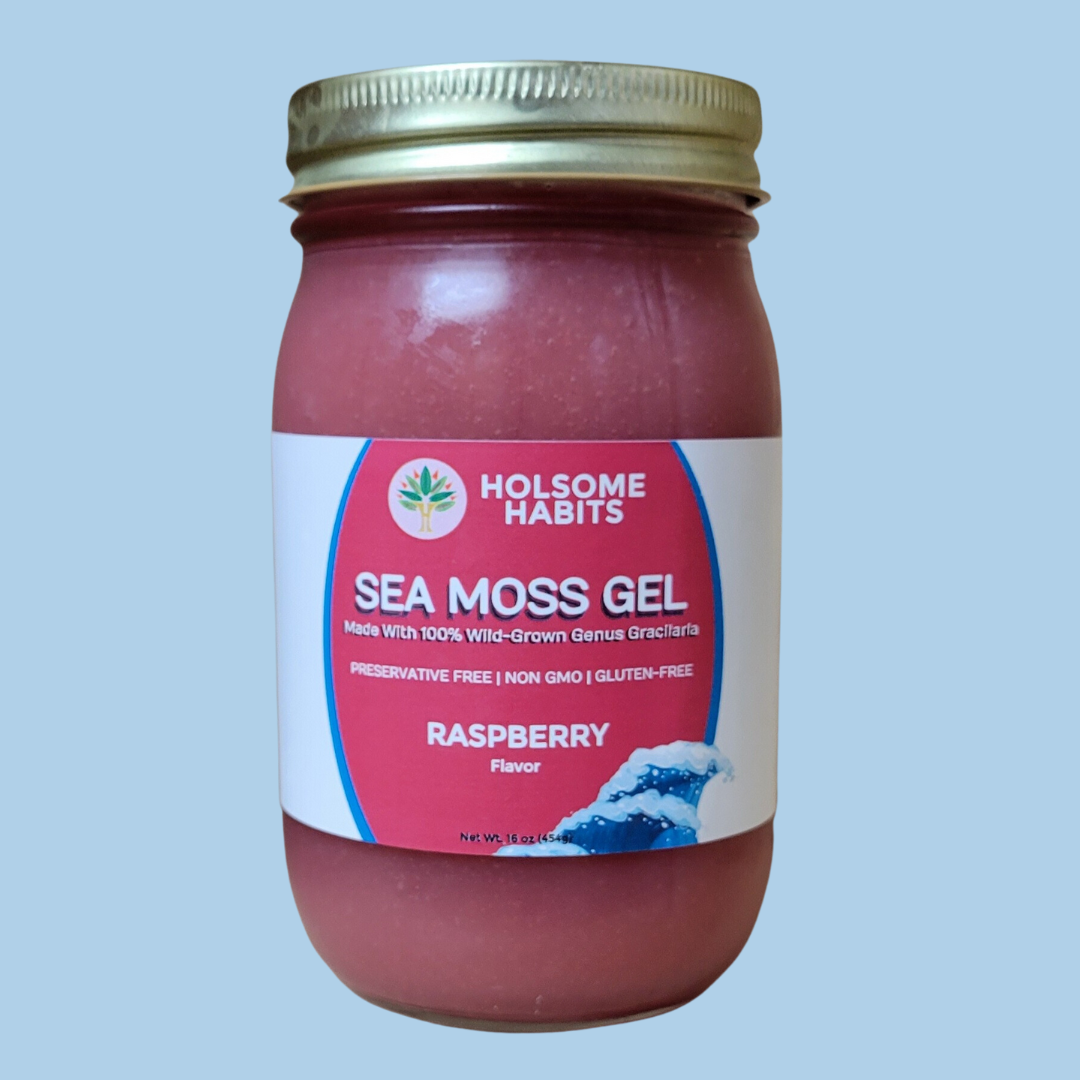 Sea Moss Gel - Raspberry