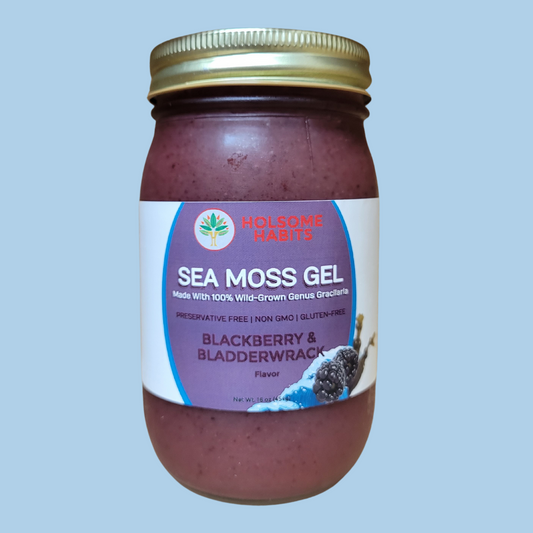 Sea Moss Gel - Blackberry & Bladderwrack