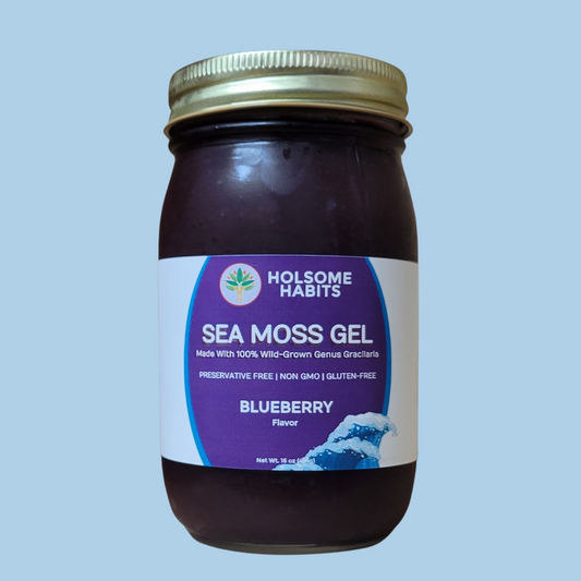 Sea Moss Gel - Blueberry